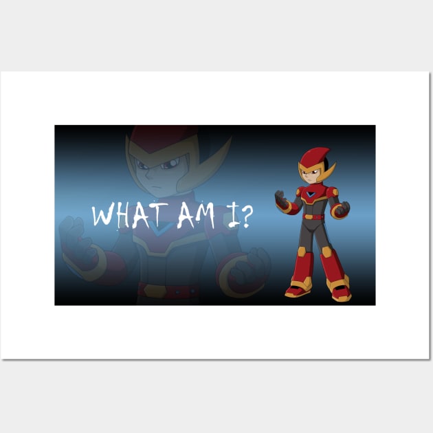 Marcus - What Am I? - Wallpaper Wall Art by Firestorm Fox